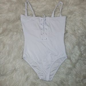 Lace-up Bathing Suit
